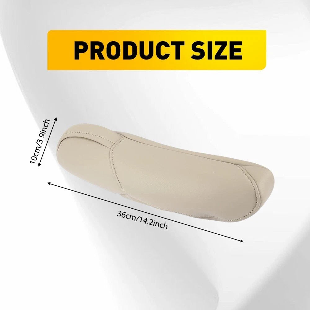 Pair Beige Leather Front Seat Armrest Replacement Cover Fit Honda CR-V 2010-2011 6B93BC-57