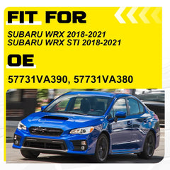 2X Front Bumper Fog Light Cover Left & Right Fits Subaru WRX/WRX STI 2018-2021 A 6B93BC-57