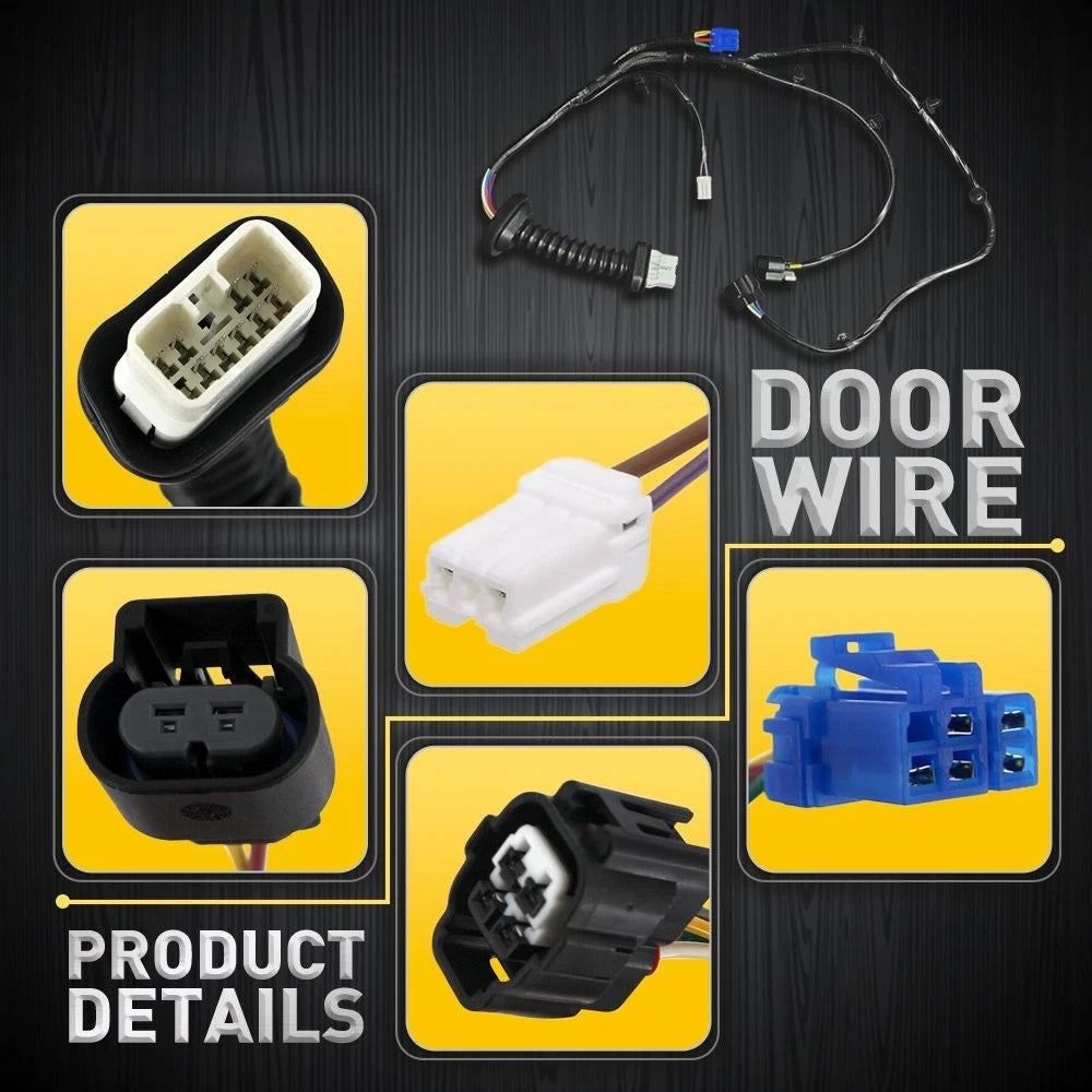 Rear Door Wiring Harness For Dodge Ram 56051694AA, 56051931AA, 56051931AB 6B93BC-57