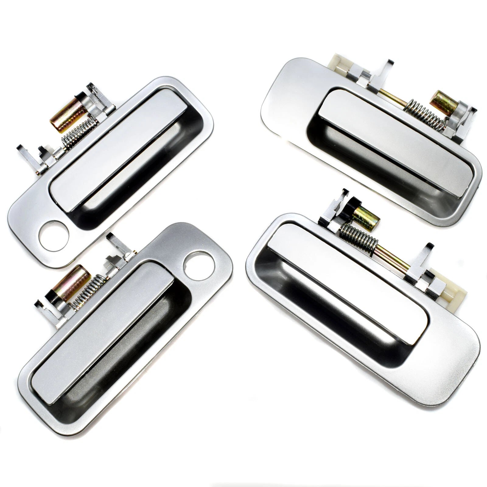 Silver Outside Door Handle Front Rear Left Right For Toyota Camry 1997-2001 6B93BC-57