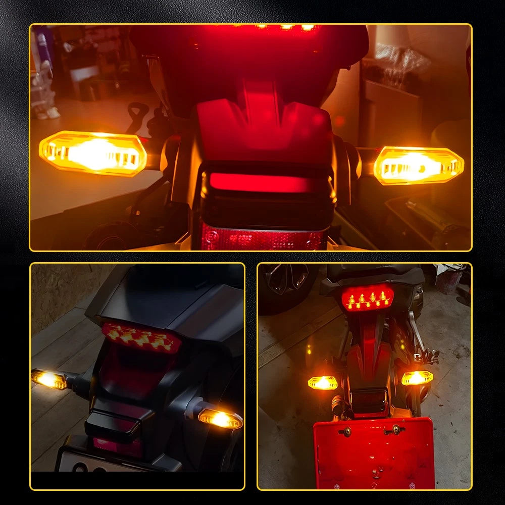 4X LED Turn Signal Indicator Amber Light Blinker For HONDA NC750 S/X/DCT 2014-20 6B93BC-57