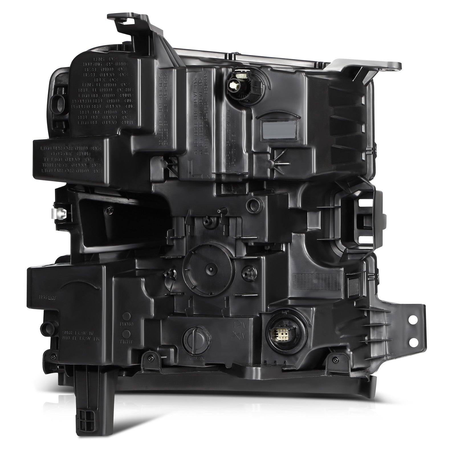 ECCPP Headlights Assembly For Chevrolet Silverado 1500 2019-2021 Pair Black 6B93BC-57