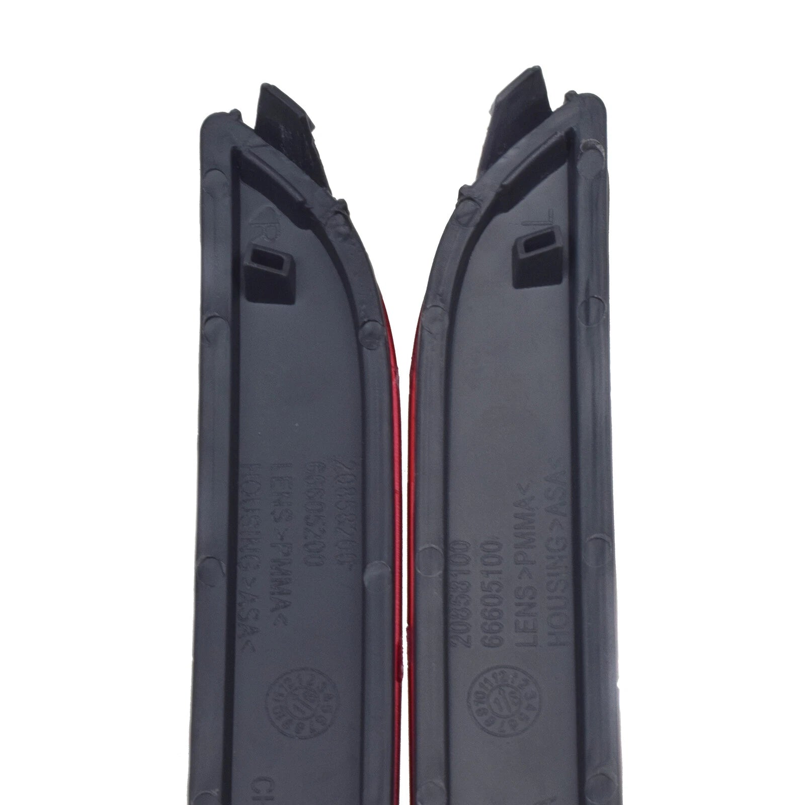 For Toyota Camry 18-20 Rear Bumper Extension Trim Molding & Reflectors Light 4pc 6B93BC-57