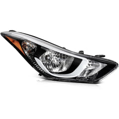 Passenger Side For 2014-2016 Hyundai Elantra Black Housing Headlights Assembly 6B93BC-57