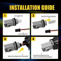 Sequential Smoked LED Side Marker Lights For BMW E60 E61 E82 E88 E90 E91 E92 EOA 6B93BC-57