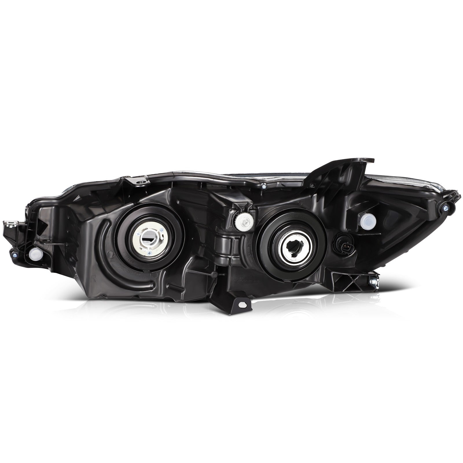 ECCPP Headlights Assembly For Toyota Camry 2.5L 3.5L 2015-2017 Pair Black Amber 6B93BC-57