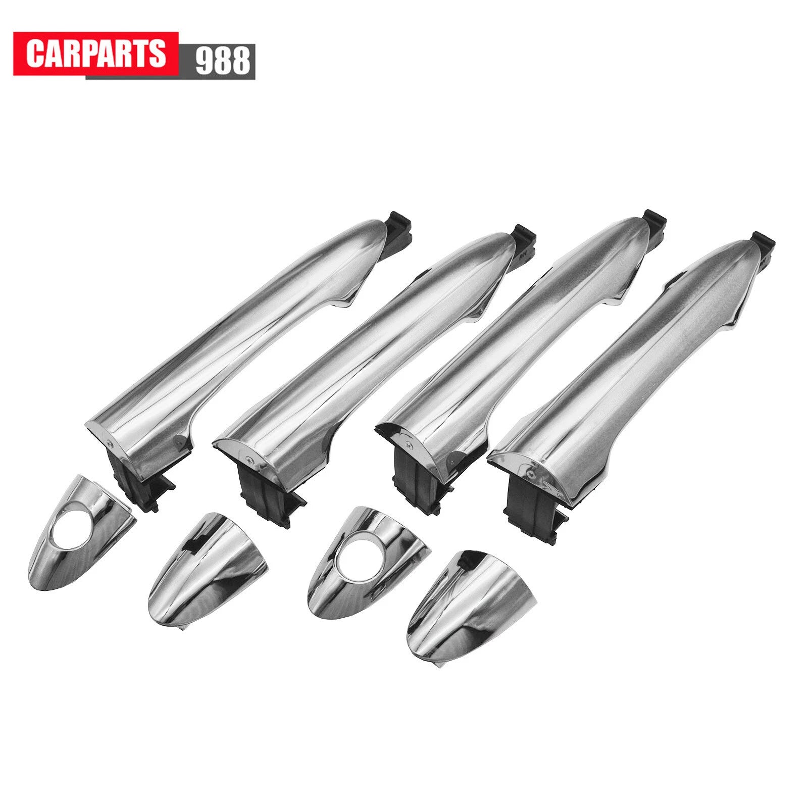 Outside Door Handle Chrome Front Rear LH RH For Kia Picanto 2011 2012 2013-2016 6B93BC-57