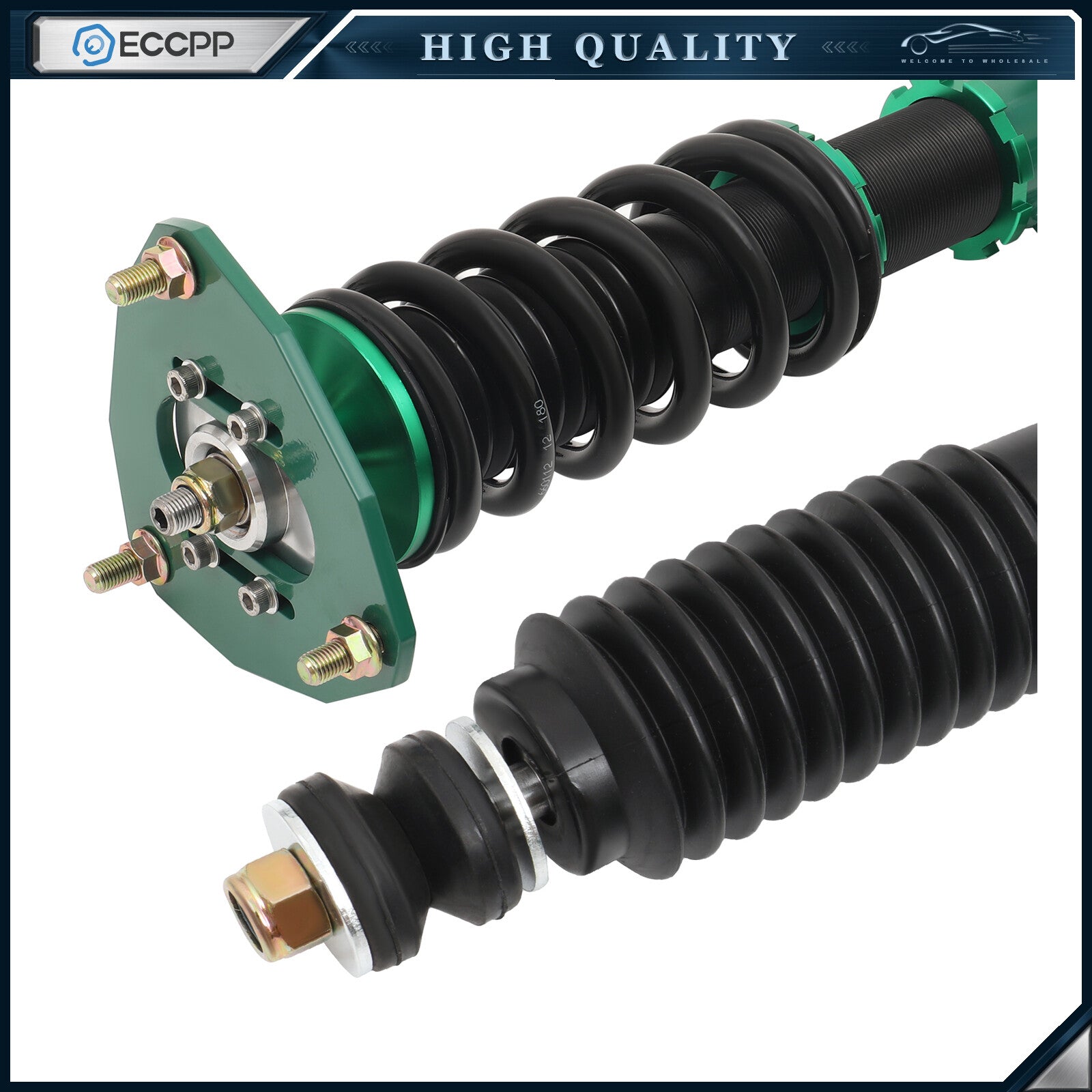 ECCPP Front+Rear Coilovers For Scion TC 11-16 AGT20 Shock Suspension Spring Kits ECCPP