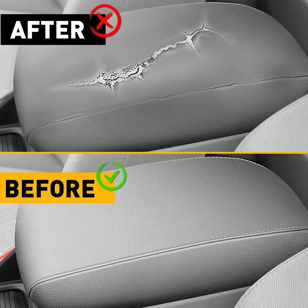 Fits 2012-2015 Honda Civic Center Console Cover Front Door Armrest Skin Leather 6B93BC-57
