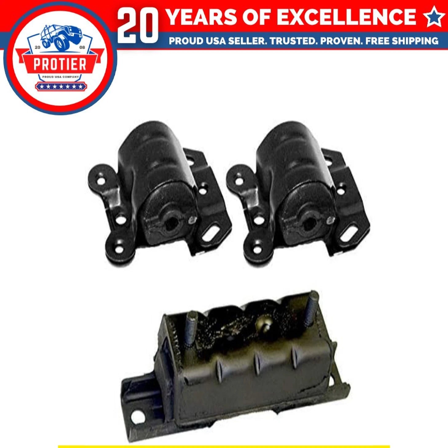 Fits 1996-2005 Chevrolet Astro/GMC Safari 4.3L 4WD Engine Motor & Trans Mount 6B93BC-57