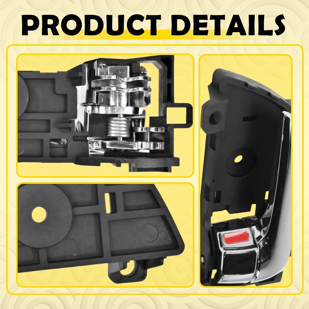 4X Inside Door Handle Right Left Passenger Driver For 2011 12-2015 Kia Sorento A 6B93BC-57