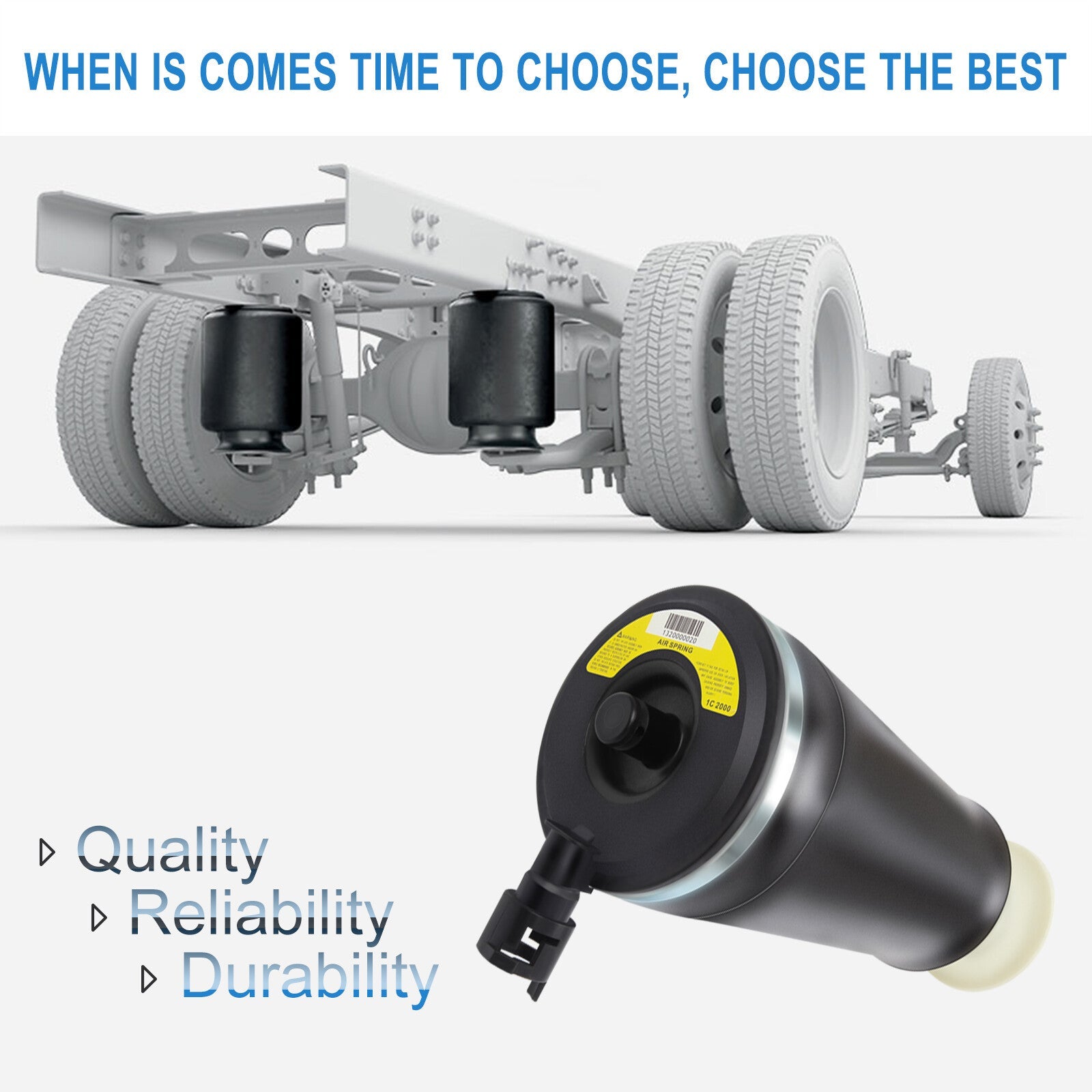 Rear Air Suspension Spring Shock Strut For Lincoln Town Car Ford Crown Victoria 6B93BC-57