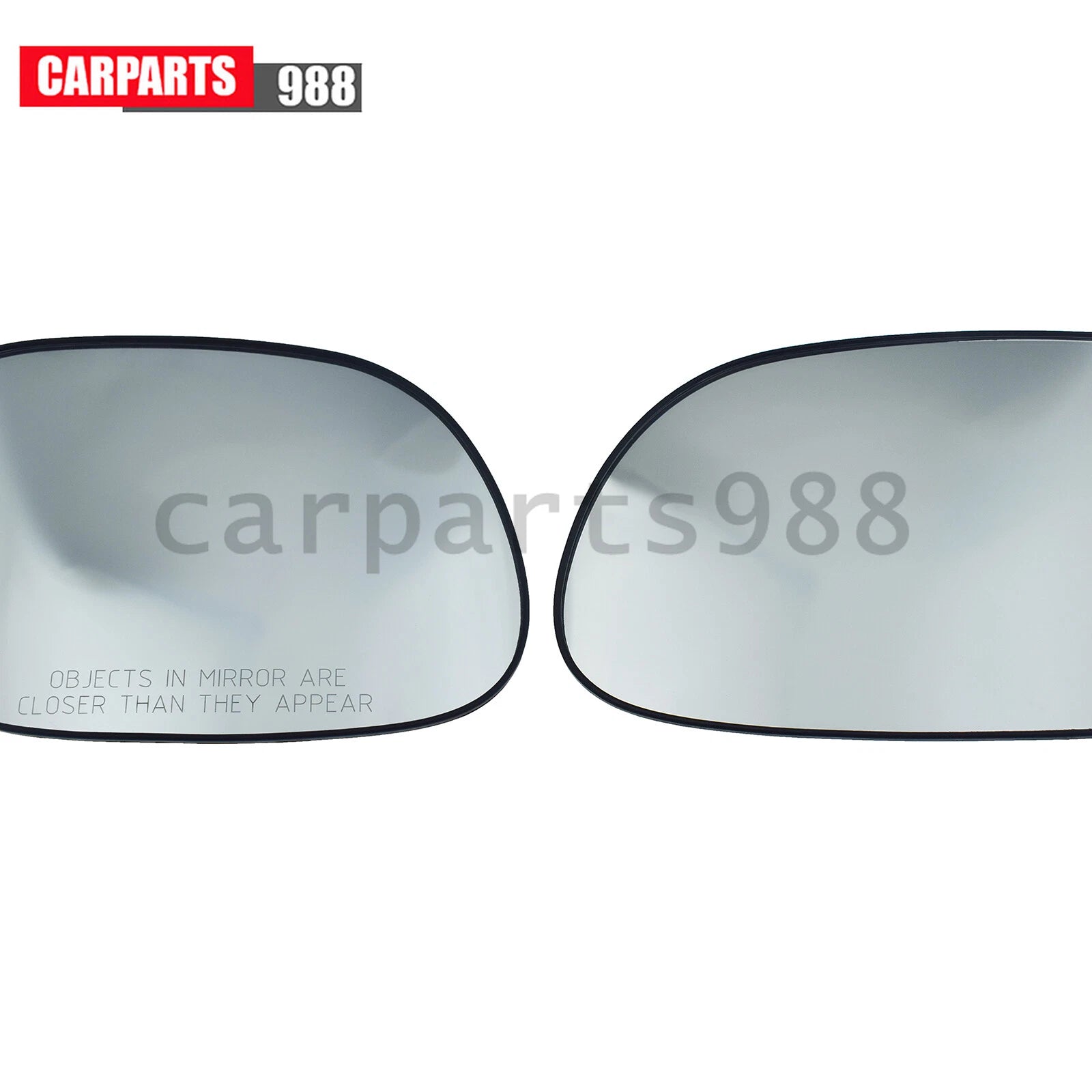 Left Right Rearview Mirror Glass Non-Heated for 2014-2019 KIA Soul w/ Backing 6B93BC-57