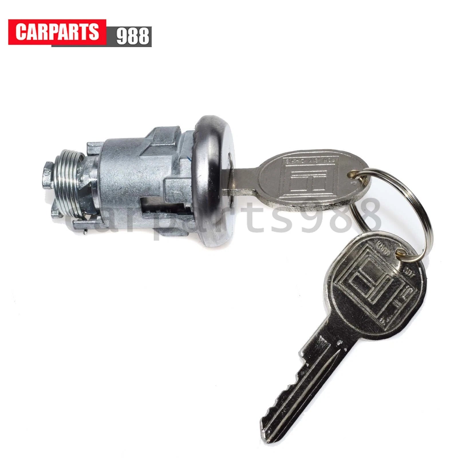For Chevrolet GM Cadillac Trunk/Deck/Boot Lock Key Cylinder w/ 2 Keys 605533 6B93BC-57