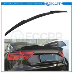 Fits 2010-2016 Audi A5 Coupe Real Carbon Fiber Trunk 6B93BC-57