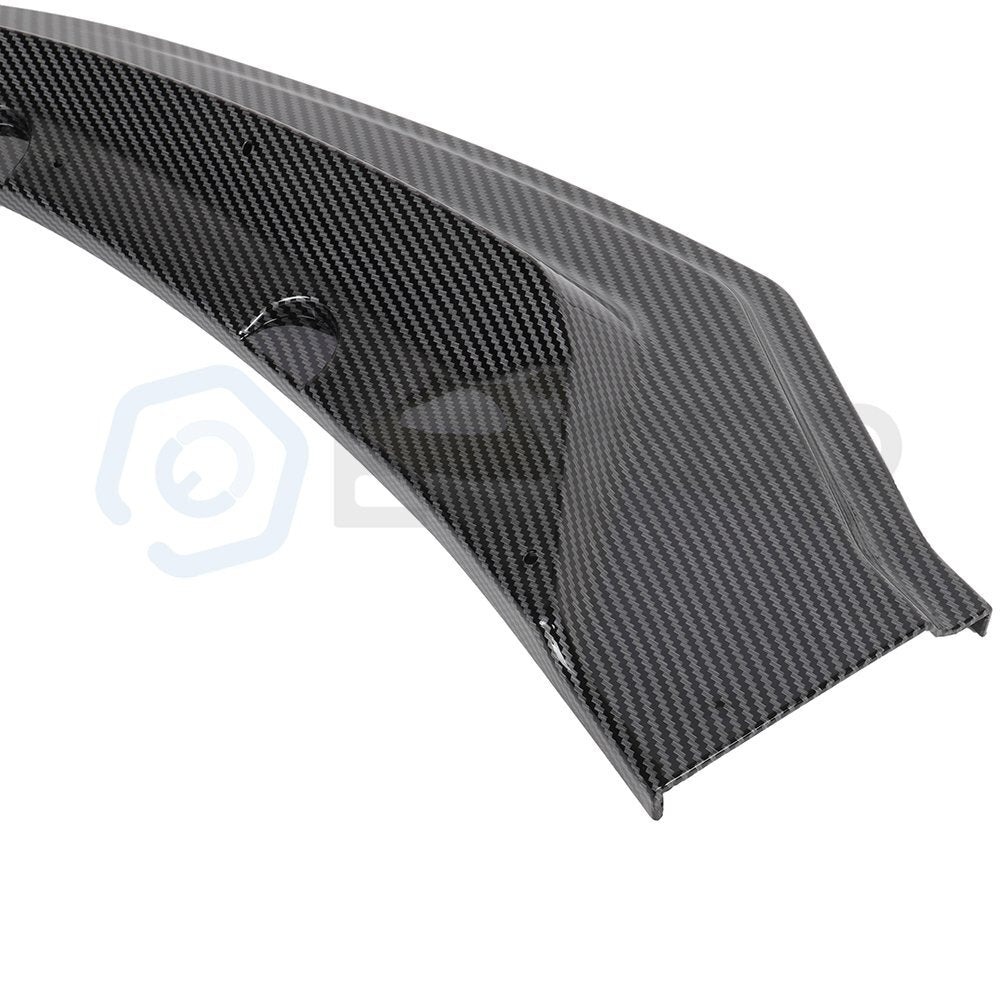 For Tesla Model 3 2017 2018 2019 Carbon Fiber Pattern Front Bumper Body Kit Lip 6B93BC-57
