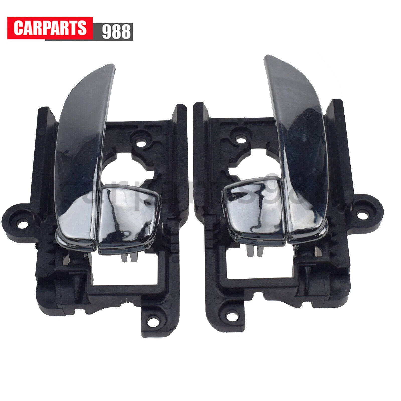 Chrome Interior Door Handle Front Rear For 2007-2010 Hyundai Elantra 826100Q000 6B93BC-57