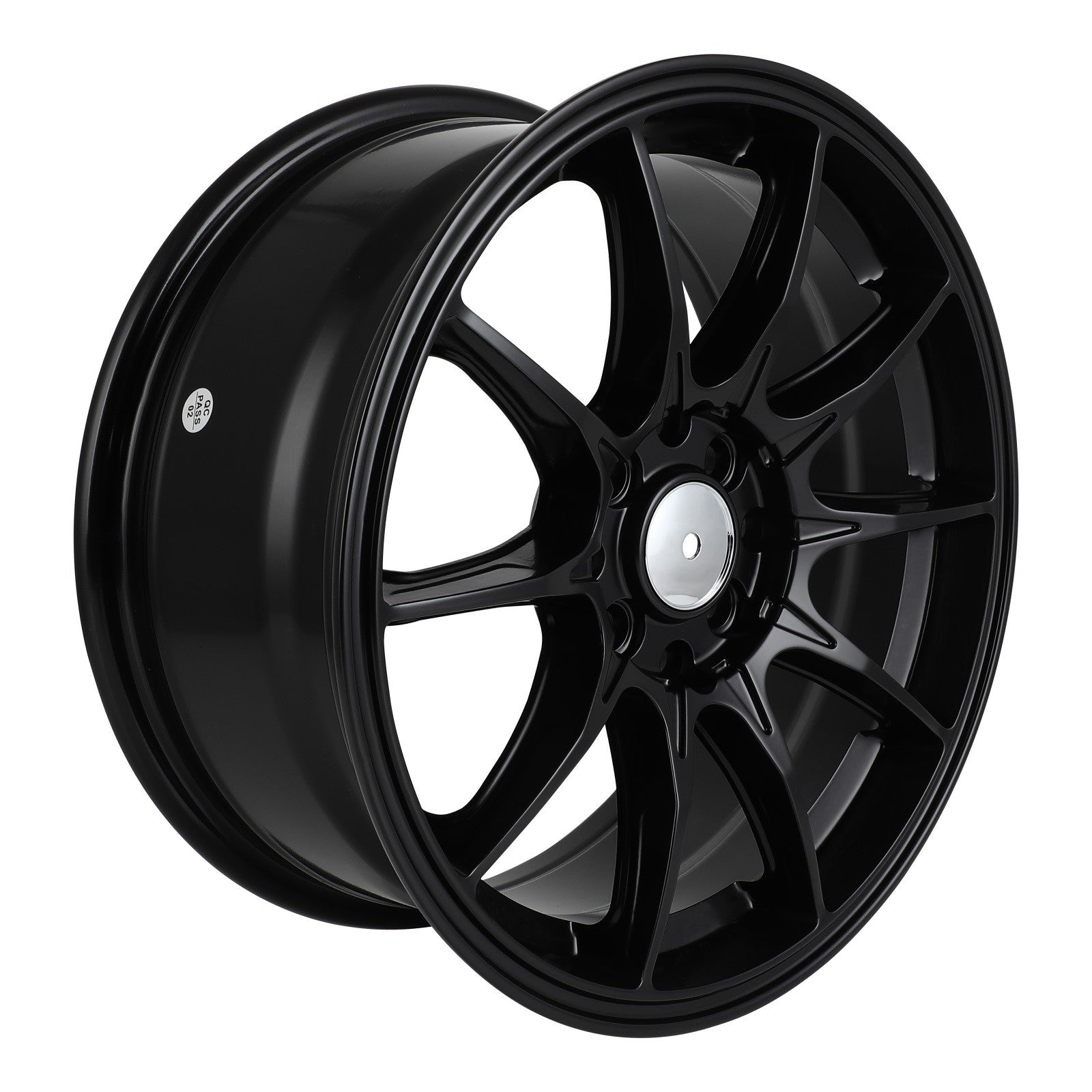 16x7 inch 4x100/114.3 PCD 38mm Offset Wheel Rim Matt Black KOEEP