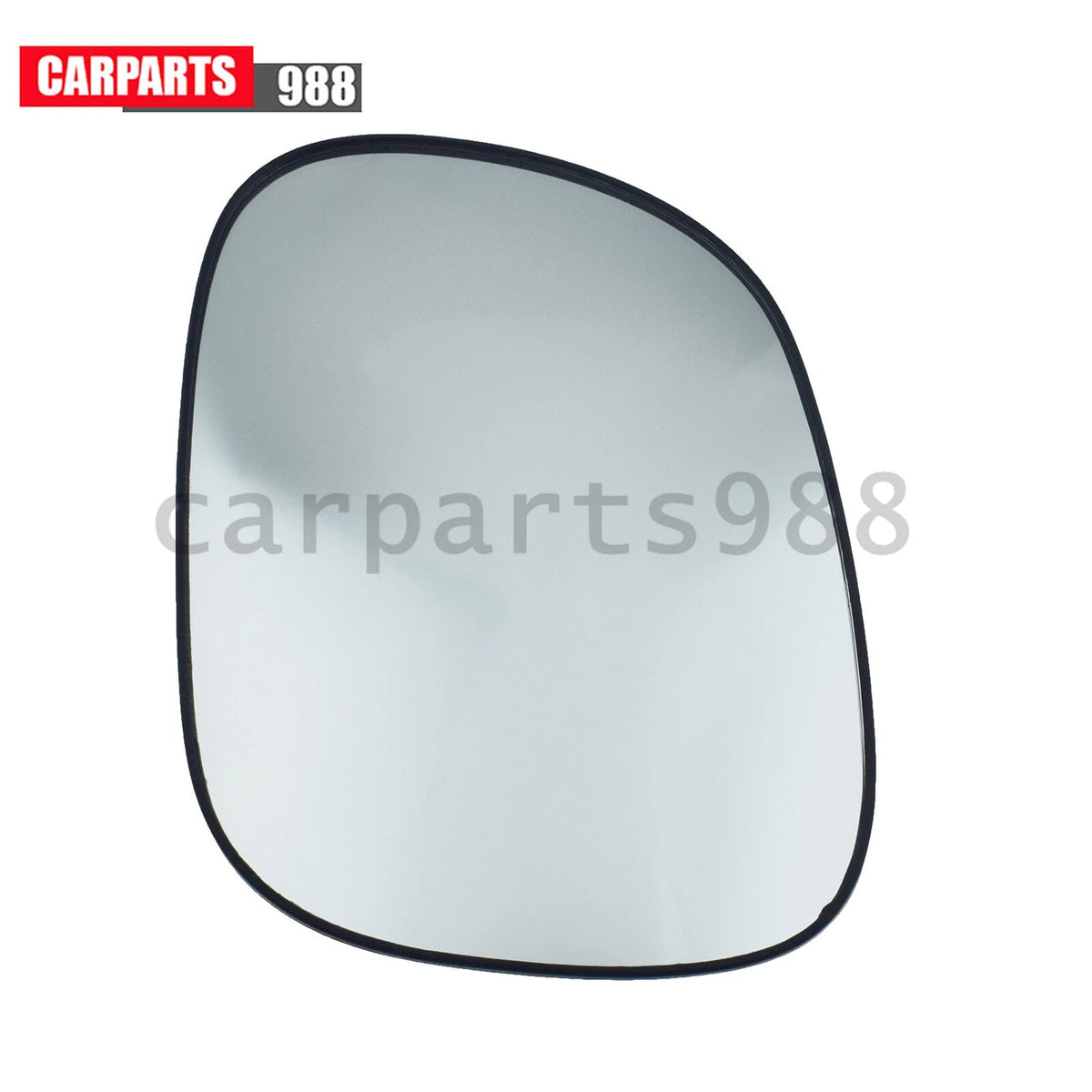 Left Side Non-Heated Mirror Glass w/ Backing Plate For Kia Rio 12-17 876111W010 6B93BC-57