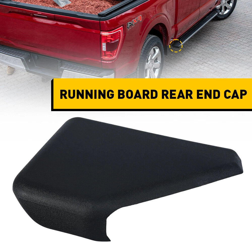 For 2015-2022 Ford F150 running board REAR cap end RIGHT Passenger step USEOA 6B93BC-57