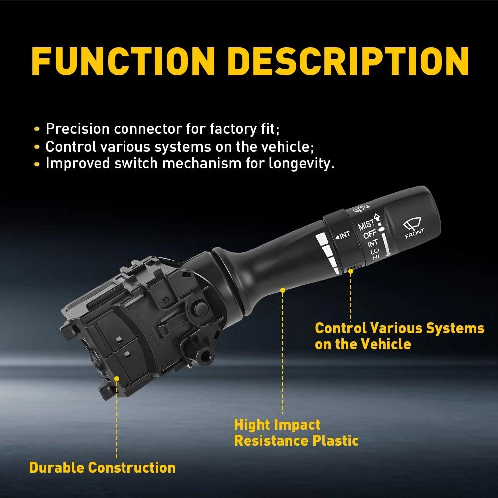 Windshield Wiper Switch Ctrol for 2011-2014 Hyundai Sonata 2.0L 2.4L 93420-1U000 6B93BC-57