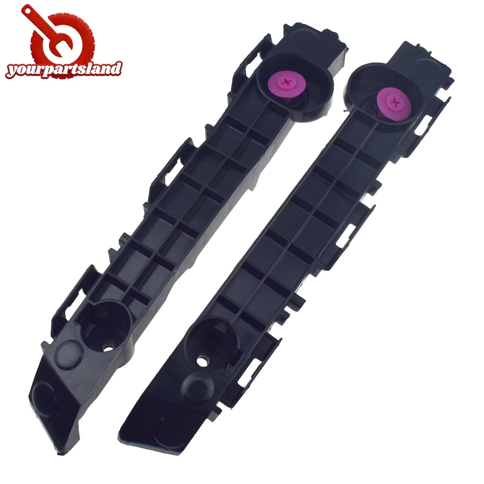 Front Bumper Bracket LH RH Set for Toyota Tacoma Pickup Truck 16-21 52115-04070 6B93BC-57