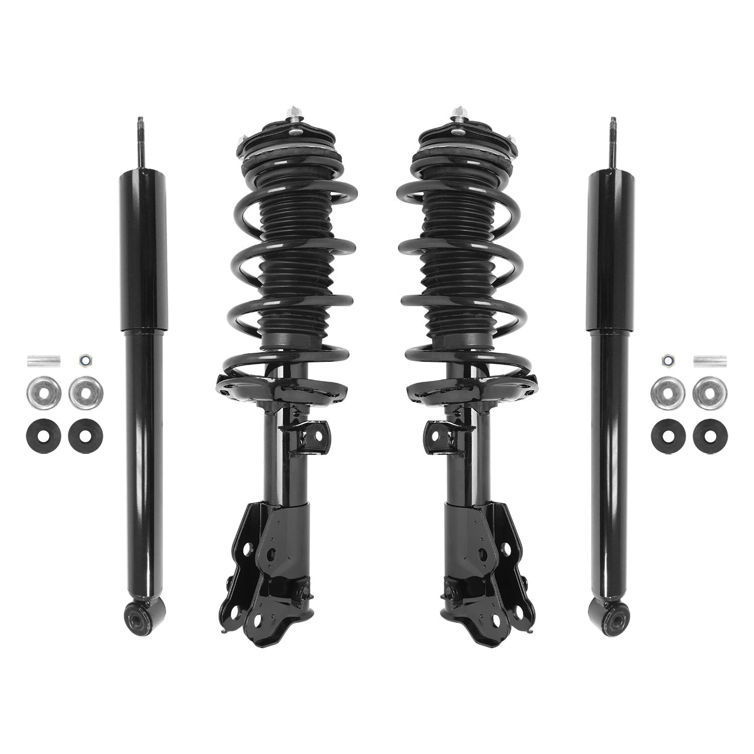 Front & Rear Complete Strut Assembly Shock Kit for 2012-2015 Honda Civic 6B93BC-57
