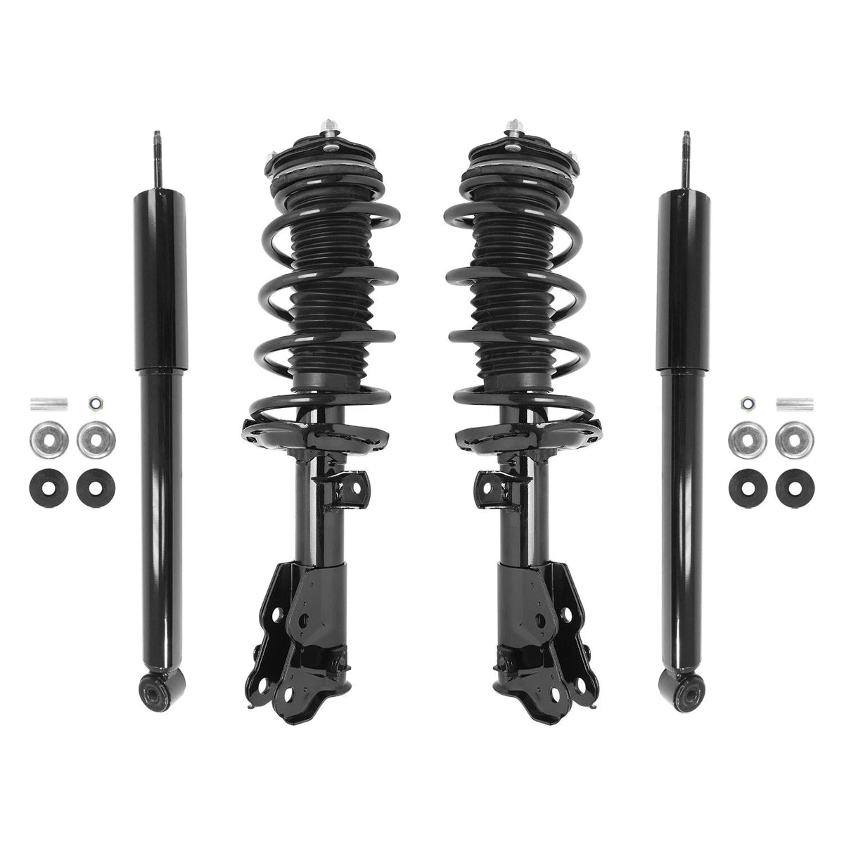 Front & Rear Complete Strut Assembly Shock Kit for 2012-2015 Honda Civic 6B93BC-57