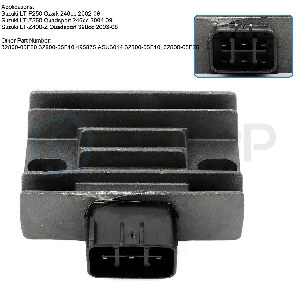 ECCPP 4X Regulator Rectifier For SUZUKI LTZ400 Z QUADSPORT 2003-2008 32800-05F20 ECCPP