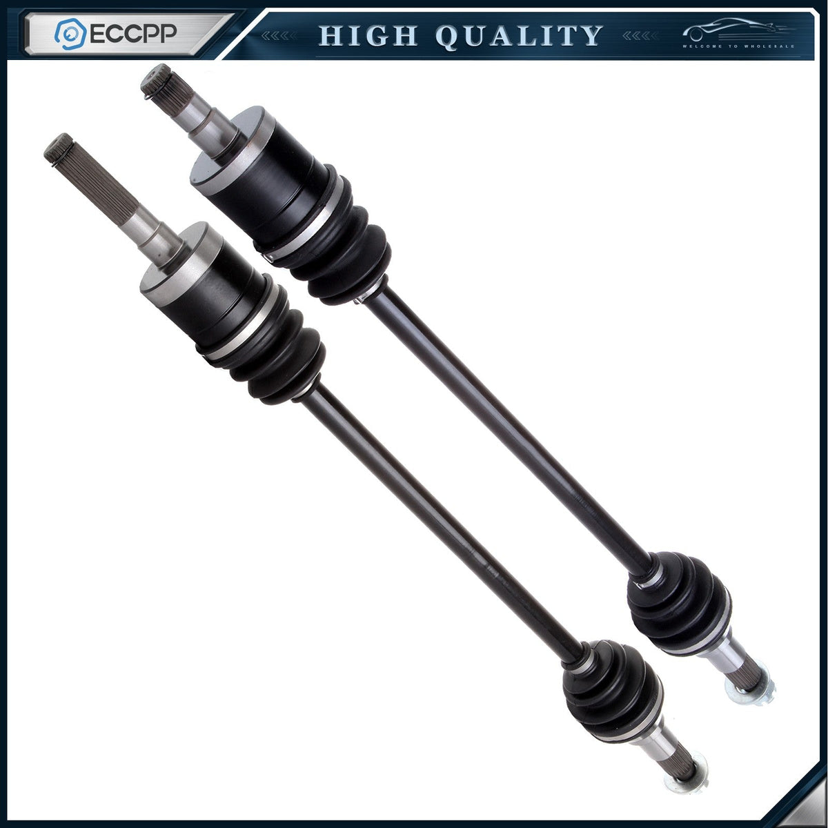for Can-Am Maverick 1000R 13 14 2015 2 Pcs Front Right Left CV Joint Axles KOEEP
