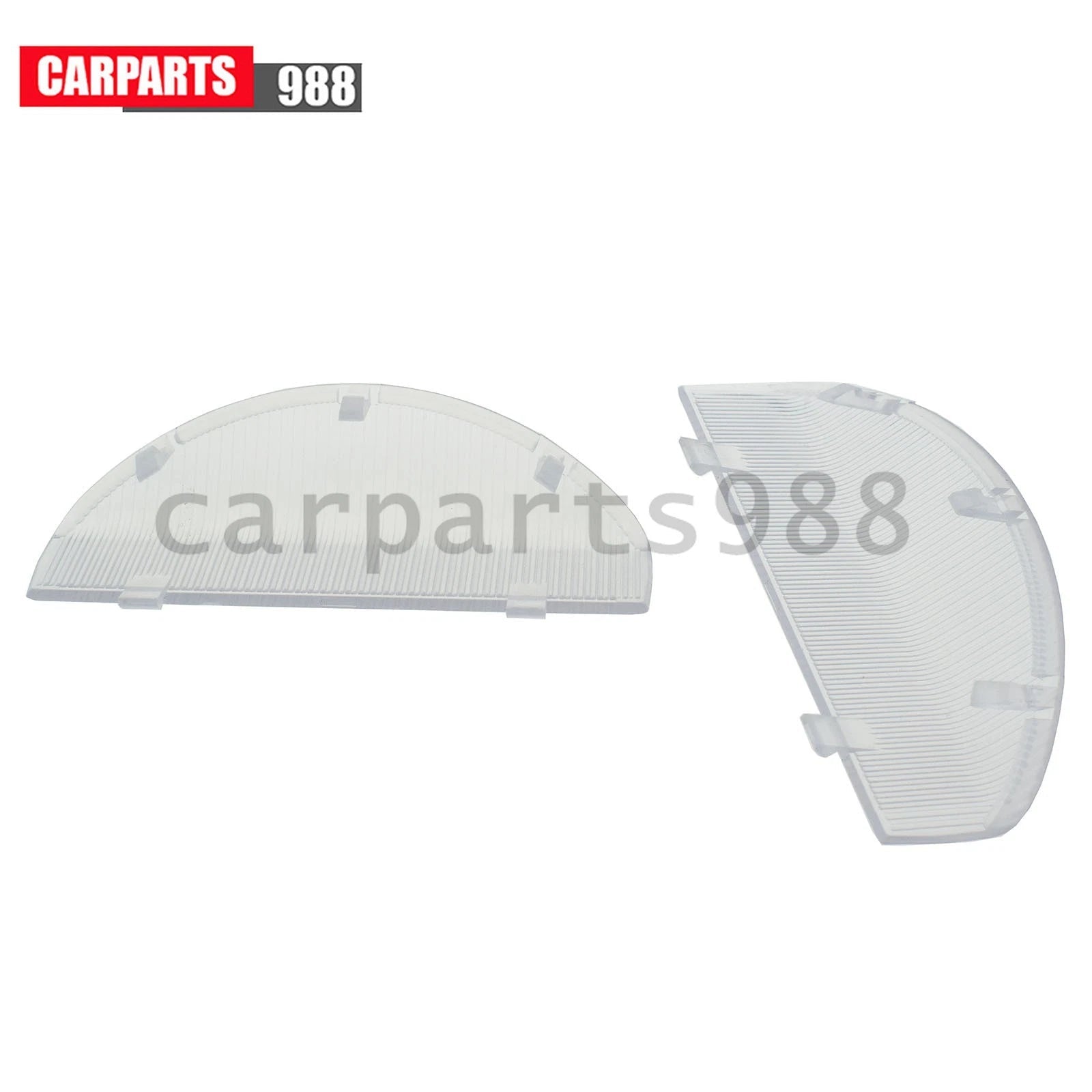 2x Door Transparent Welcome Lamp Cover for Mitsubishi Pajero V93 V97 MR576170HA 6B93BC-57