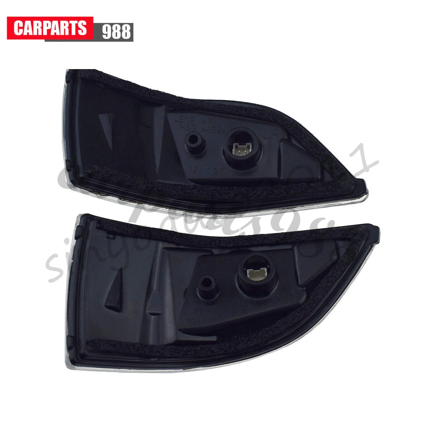 Pair Left Right Rearview Mirror Turn Signal Lamp For Kia Sedona Carnival 2010-14 6B93BC-57