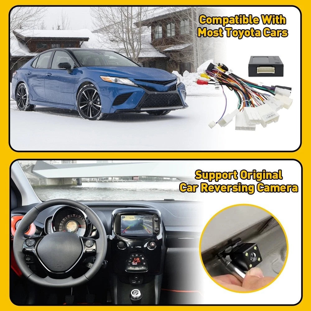Car Stereo Radio Power Harness Cable Wire Adapter AMP Support JBL For Toyota 6B93BC-57