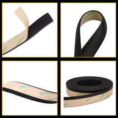 4M Rubber Seal Strip Car Front Rear Side Window Trim Edge Moulding Weatherstrip 6B93BC-57