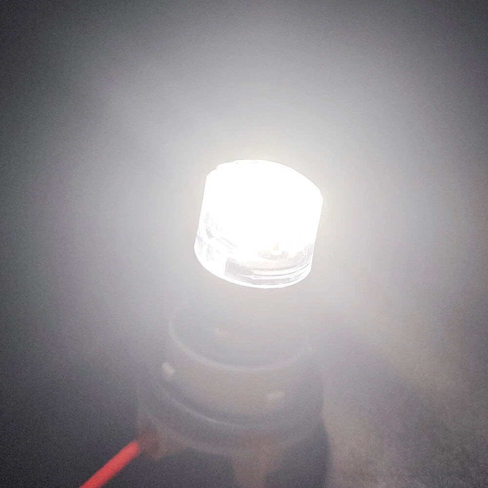 AUXITO 1157 LED Tail Brake Stop Reverse Parking Turn Signal DRL Light Bulb White AUXITO