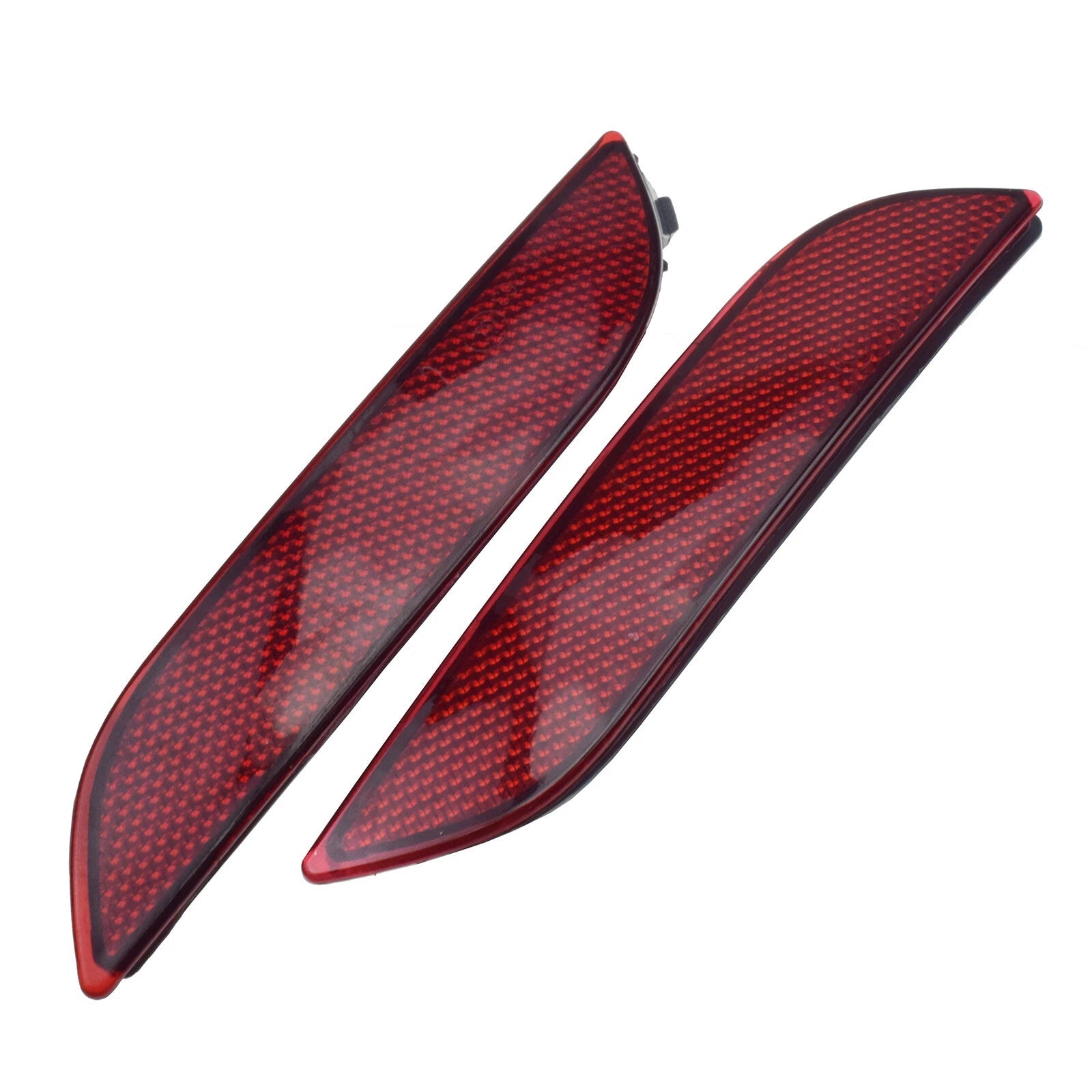For Toyota Camry 18-20 Rear Bumper Extension Trim Molding & Reflectors Light 4pc 6B93BC-57