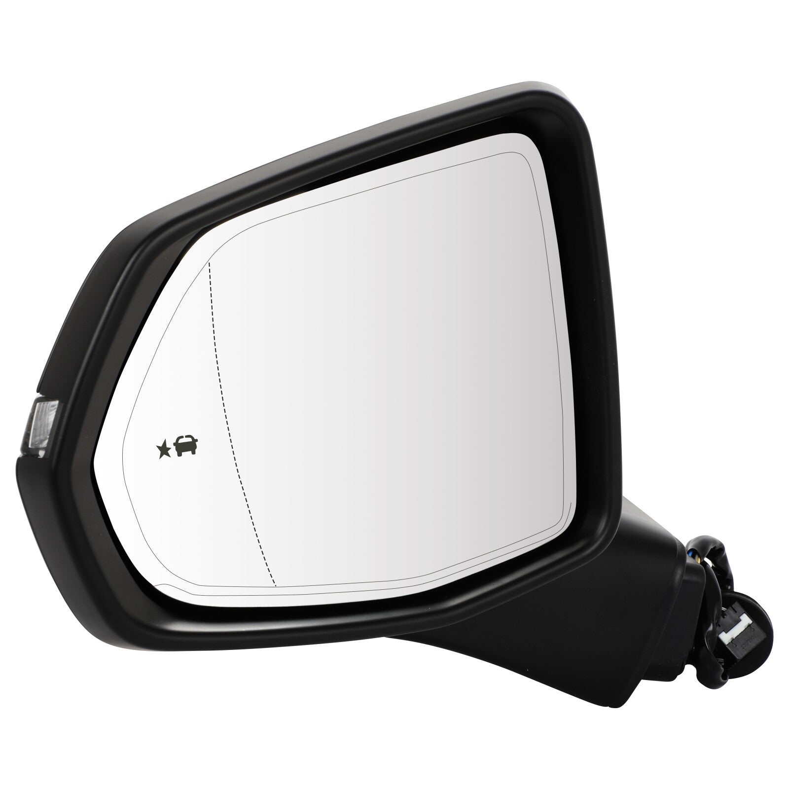 Driver Left Side Mirror w/Memory LH Outside For 2019-2021 Chevy Blazer 6B93BC-57