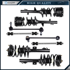 Front & Rear Strut Sway Bar Kit For 1996-2007 Ford Taurus Mercury Sable Sedan