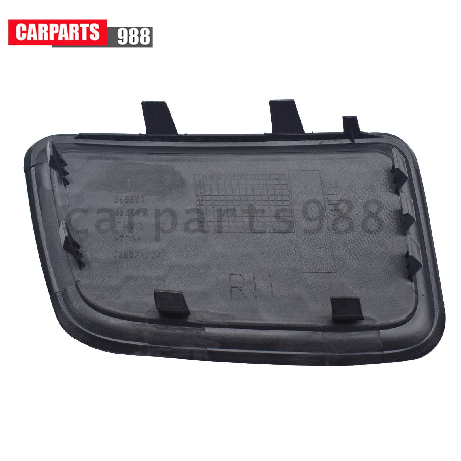 Right Front Lower Grille Tow Hook Bezel For 14-16 Jeep Grand Cherokee 68143099AC 6B93BC-57