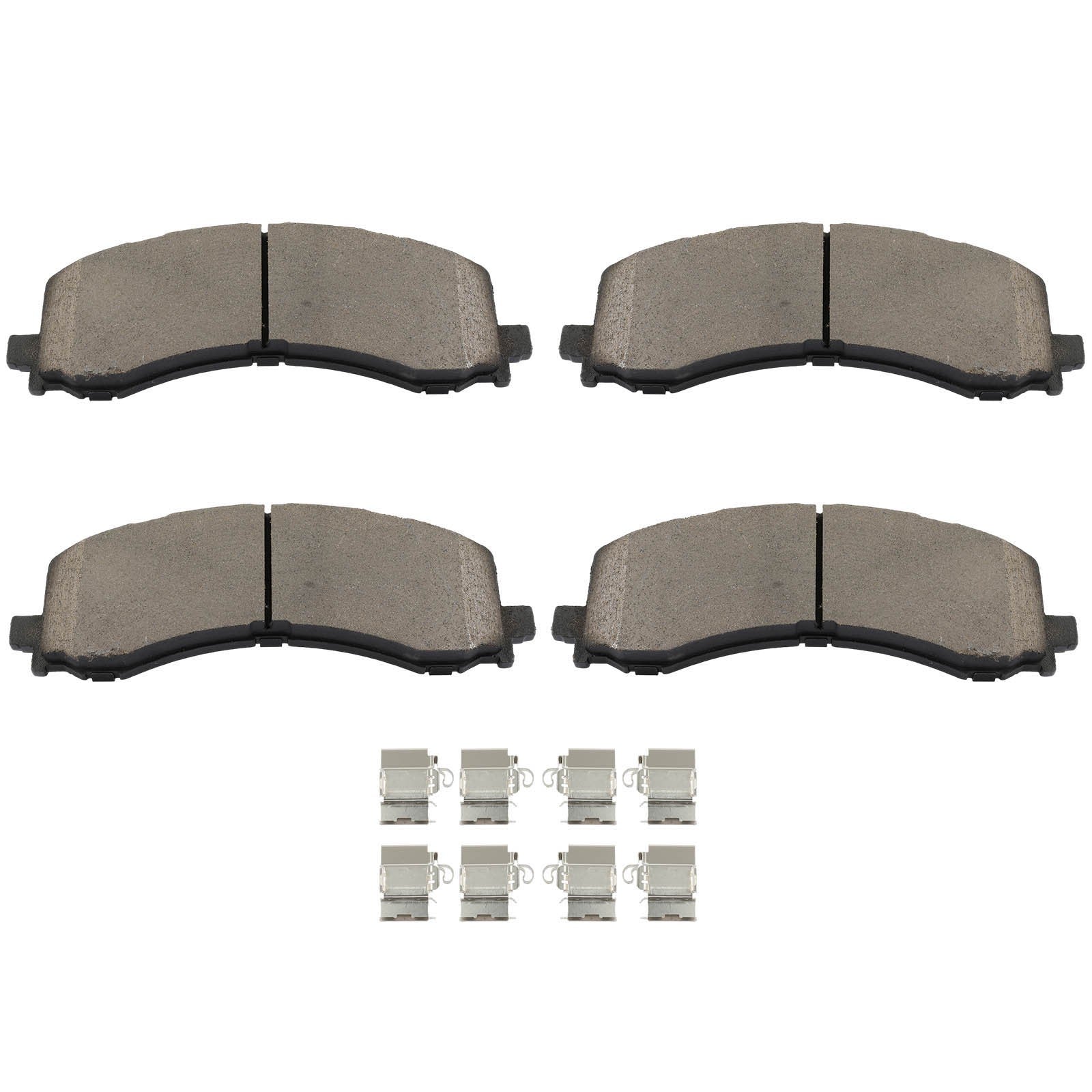 8PCS Front & Rear Ceramic Disc Brake Pads For 2022 2023 Ford Bronco 3.0L V6 6B93BC-57
