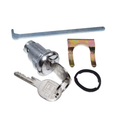 Trunk Boot Key Lock Cylinder with 2 Keys for Chevrolet GM 605533 TL1575 6B93BC-57