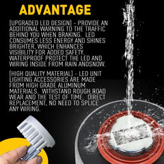 For Cadillac 2013-2018 ATS XTS Tail Light Bulb LED Unit 4 PIN 13579168 84198978 6B93BC-57