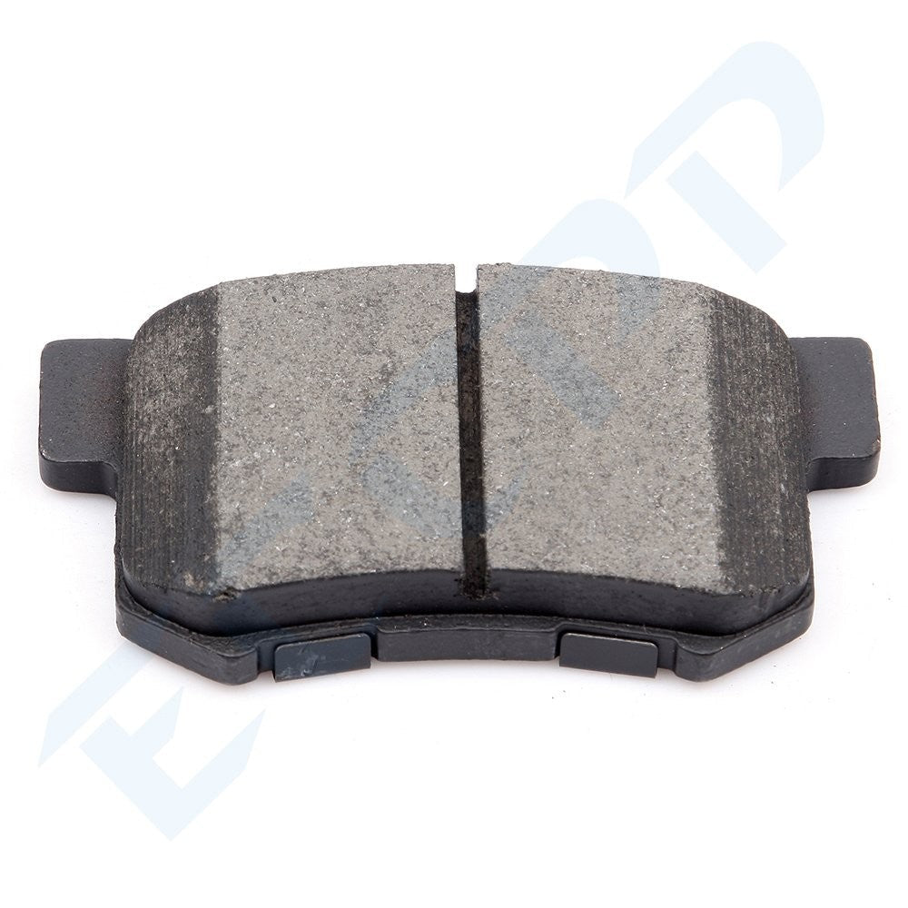 For 2004 - 2008 Acura TL Front and Rear Drilled Rotors Ceramic Brake Pads Base KOEEP