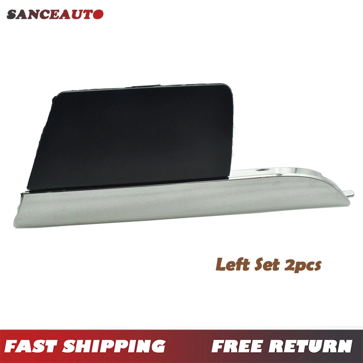 For 13-15 Lexus RX350 RX450h 3.5L Front Left Grille Trim with Tow Hook Cover 2pc 6B93BC-57