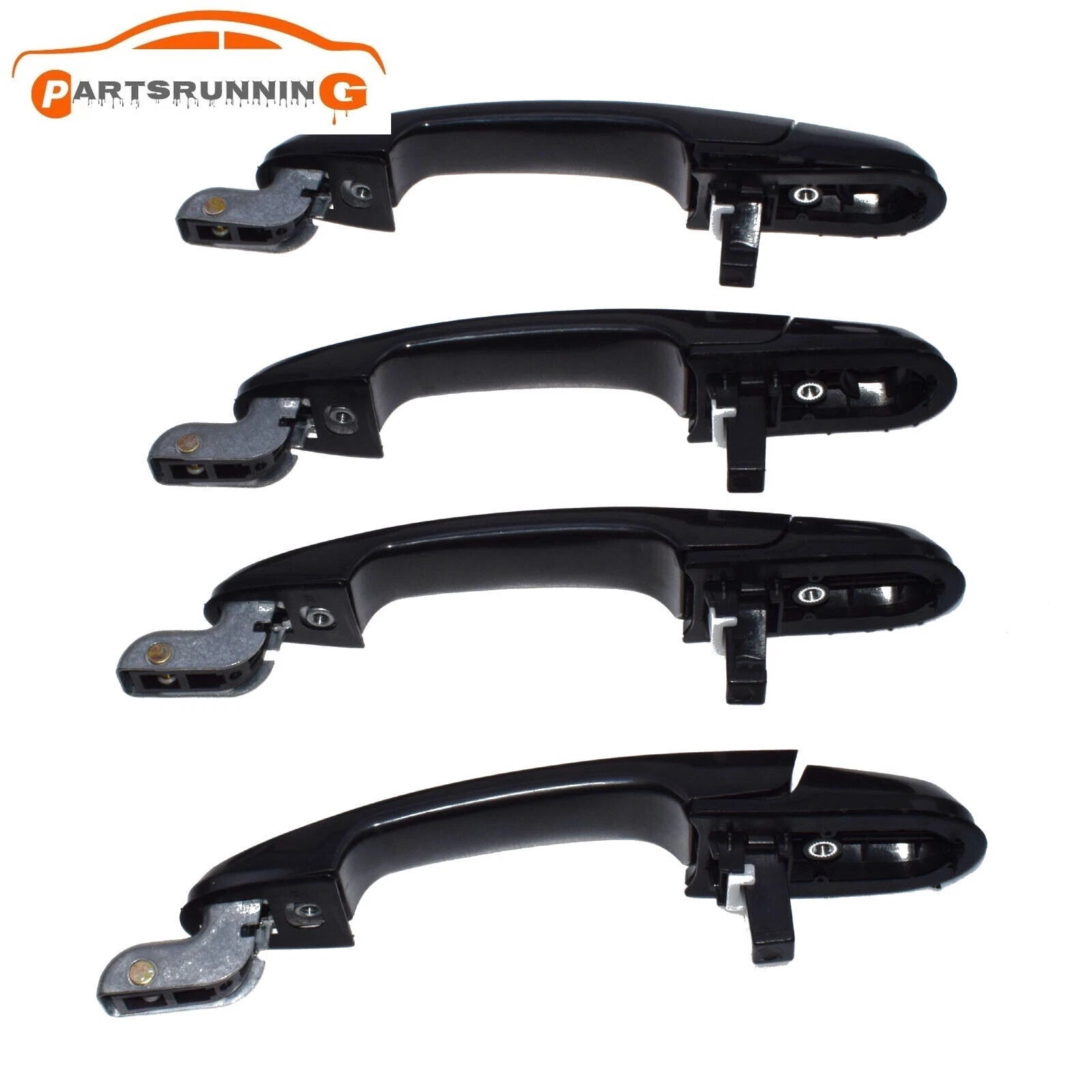 4x Front Rear LH RH Exterior Door Handle for 2005-09 Hyundai Tucson 82650-2E020 6B93BC-57