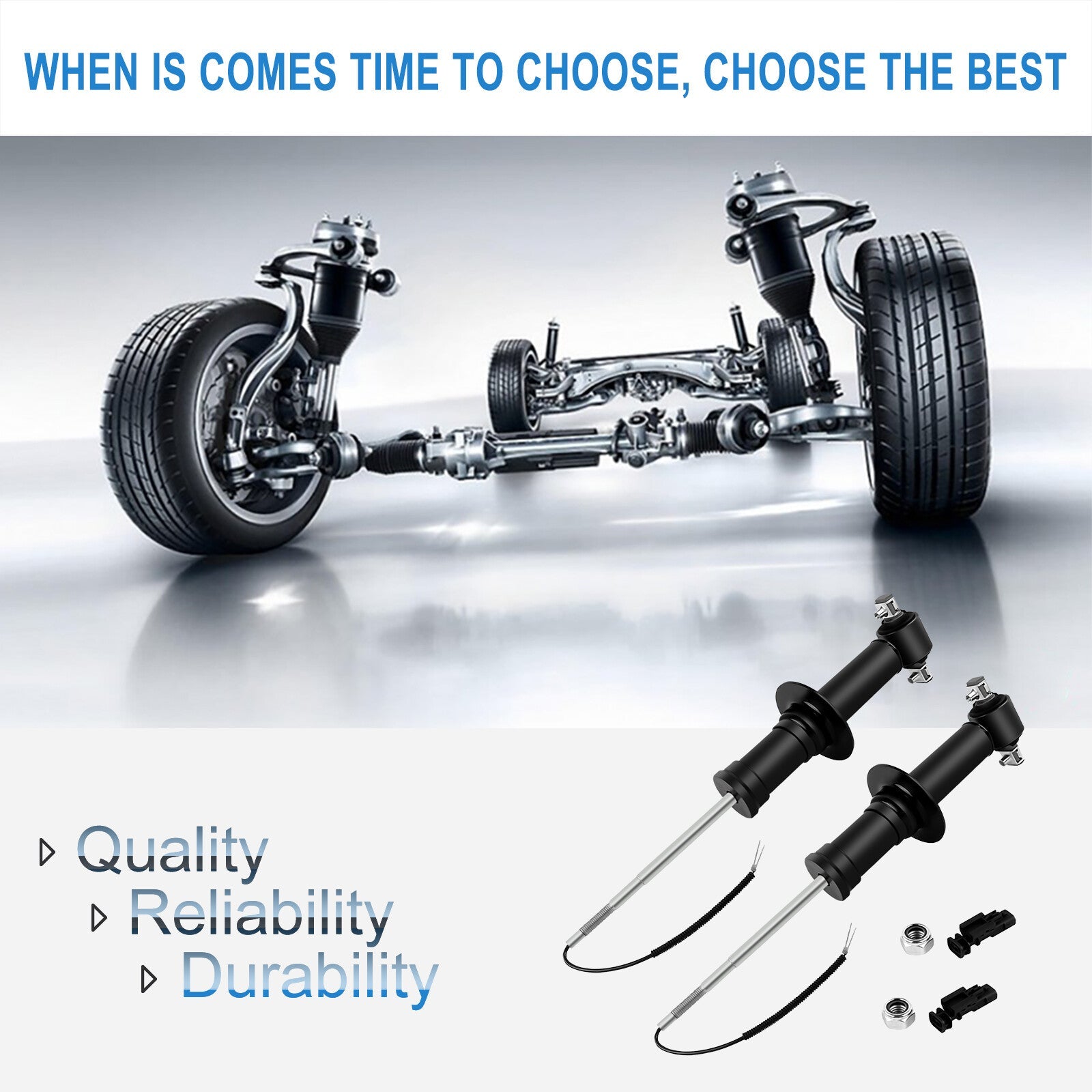 Front Pair Electric Shock Absorbers Magnetic For Cadillac Escalade / ESV 15-2020 6B93BC-57