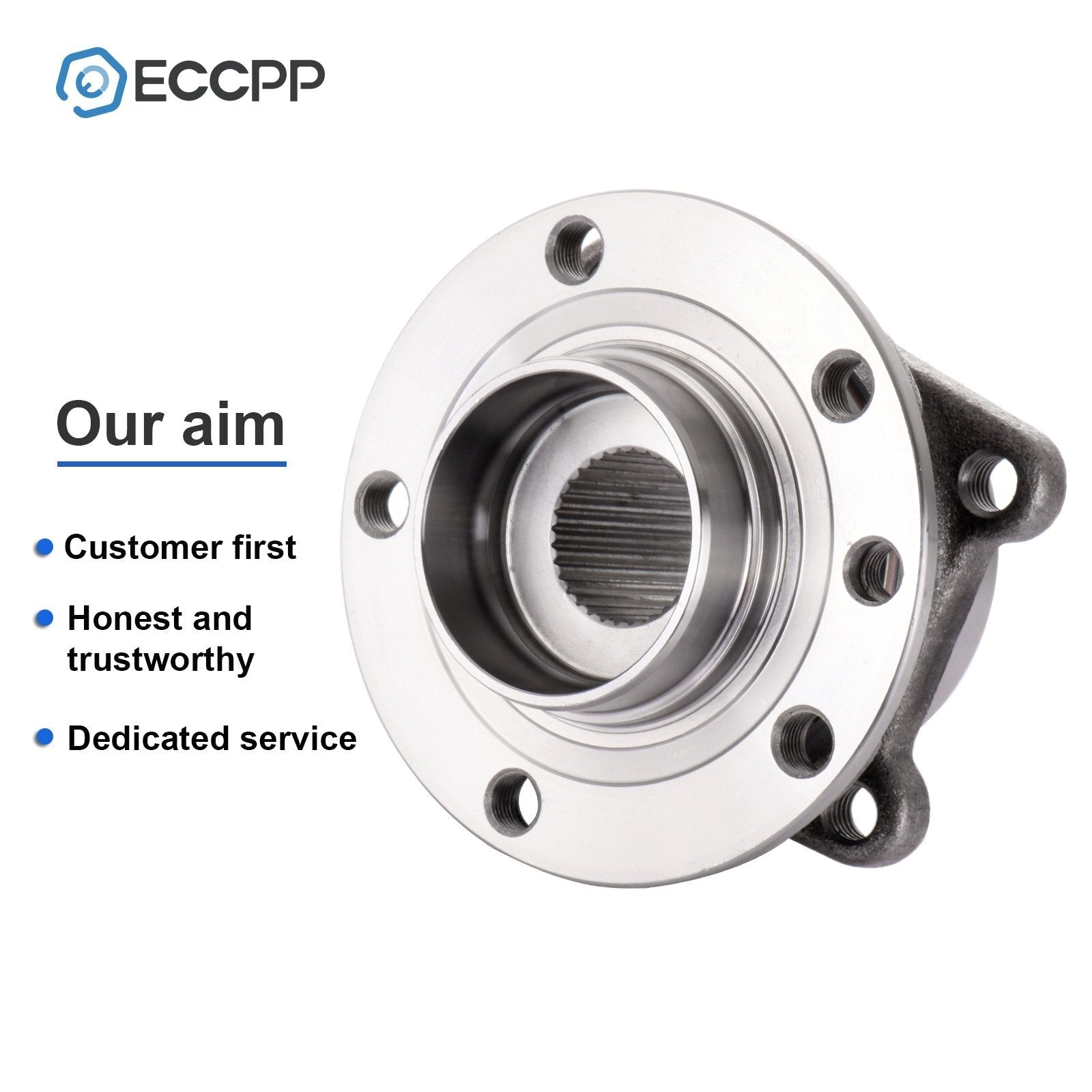 2P Wheel Hub Bearing Rear AWD For Jeep Cherokee 2014-2022 Chrysler 200 2015-2017 6B93BC-57