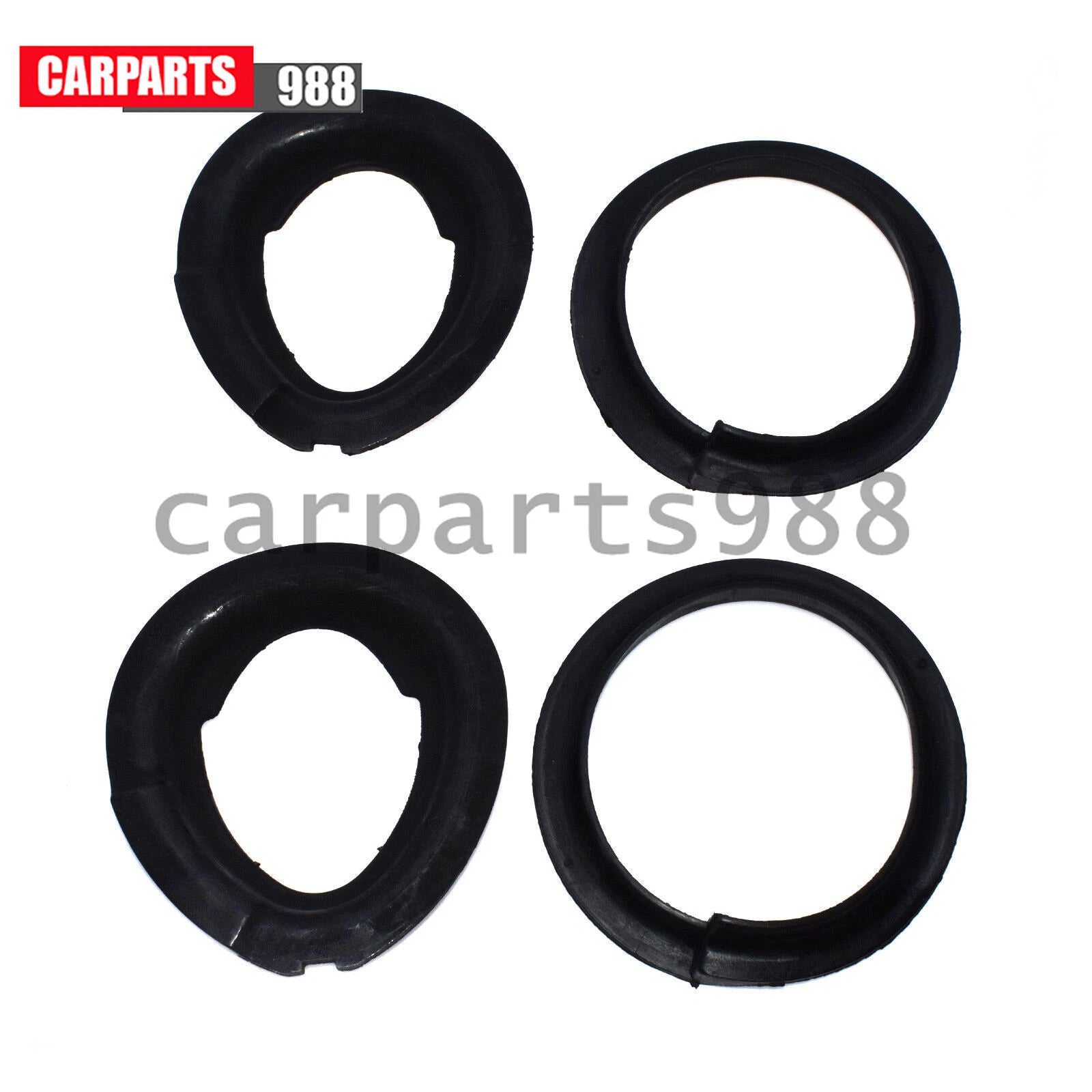 4Pcs Front Upper & Lower Spring Pad For BMW E46 E39 E60 31331091867 31331096664 6B93BC-57