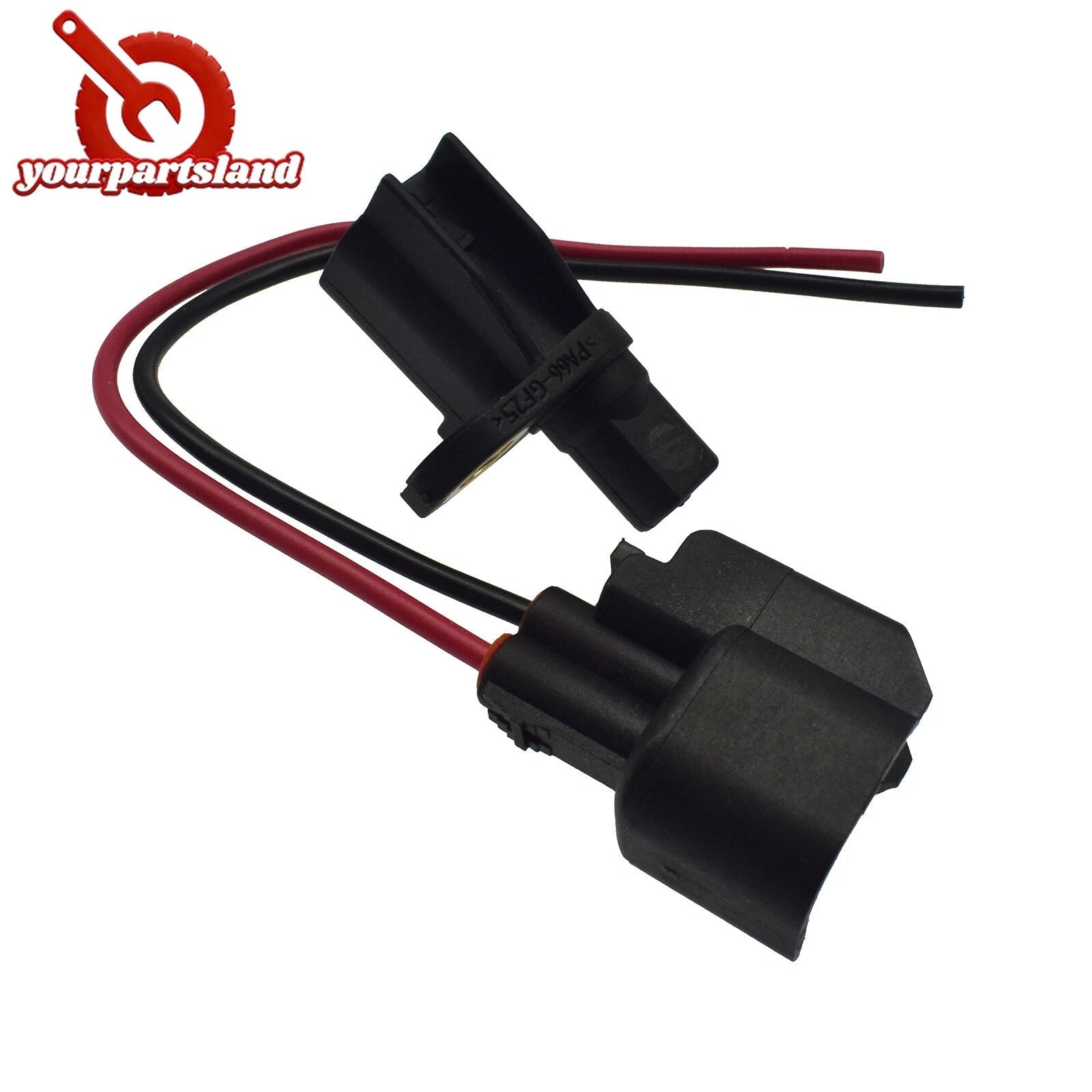 ABS Wheel Speed Sensor W/ Plug Rear for Volvo C30 Ford Lincoln Jaguar 1223622 6B93BC-57