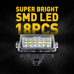 LED License Plate Light Bulb 6000K Super Bright White For 2012-2017 Toyota Camry 6B93BC-57